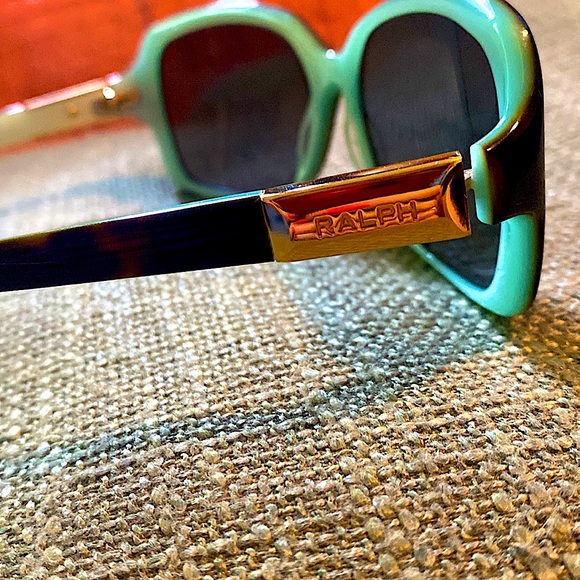 RALPH LAUREN GLASSES Tortoise and turquoise colors